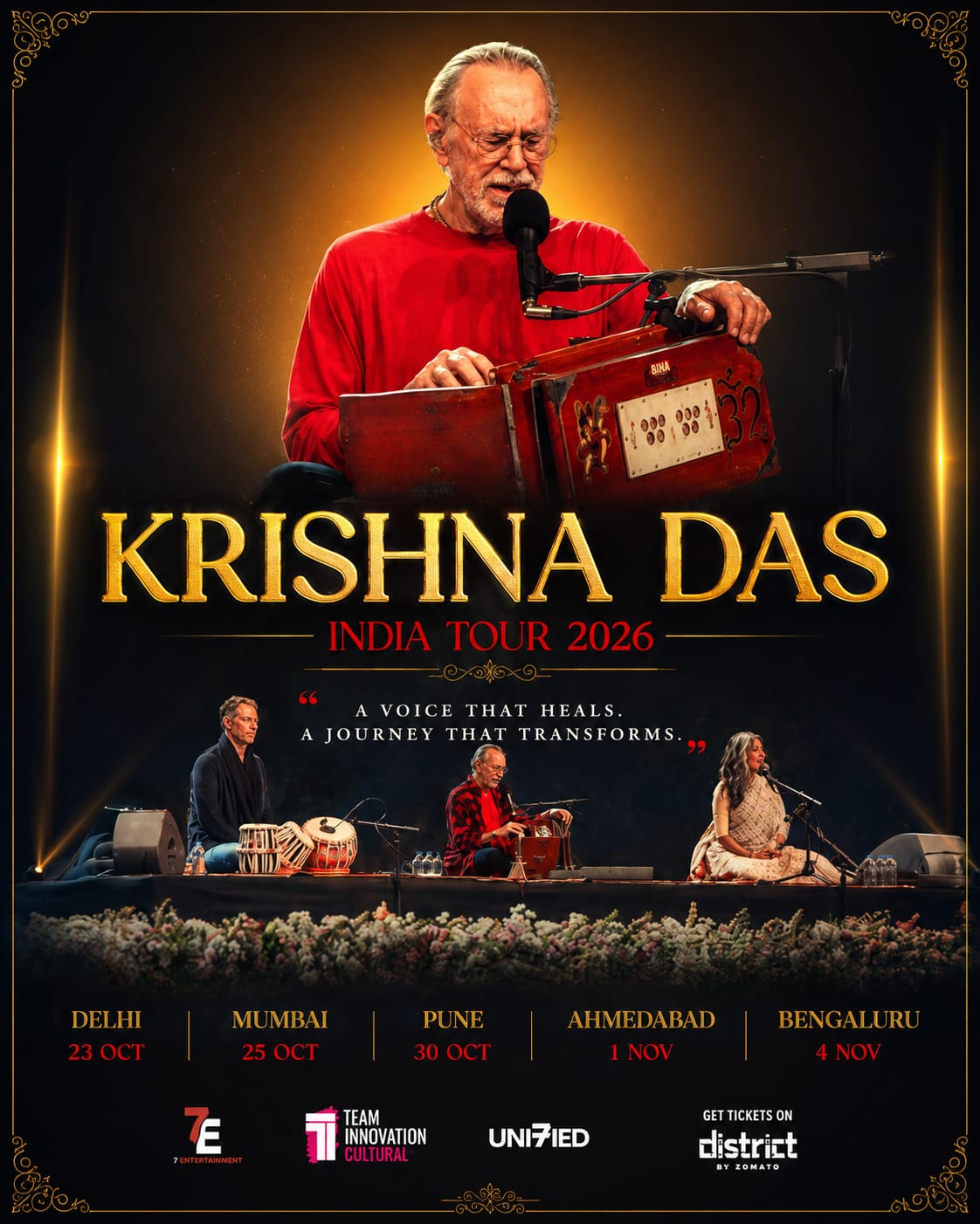 Krishna Das — India Tour 2026